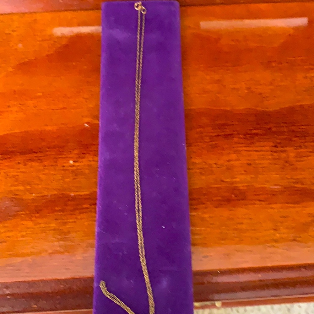 Rose gold plated chain